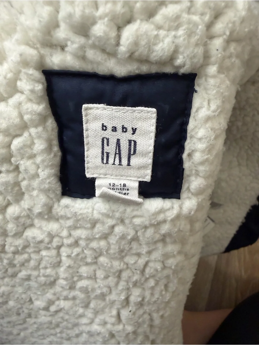 GAP Navy Quilted Puffer Vest for Kids